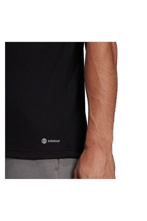 Adidas ENT22 POLO SİYAH Erkek Polo Tshirt - 4