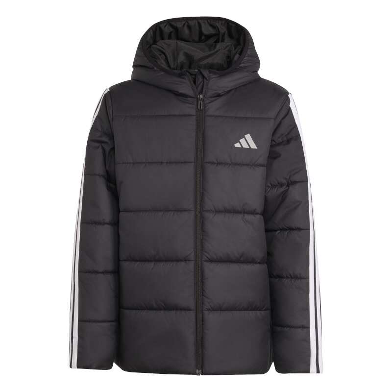 Adidas Essentials 3-Stripes Dolgulu Siyah Çocuk Mont - 8
