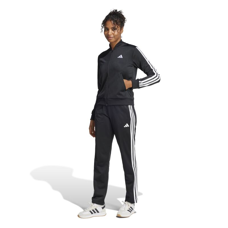 Adidas Essentials 3-Stripes Siyah Kadın Eşofman Takımı - 1