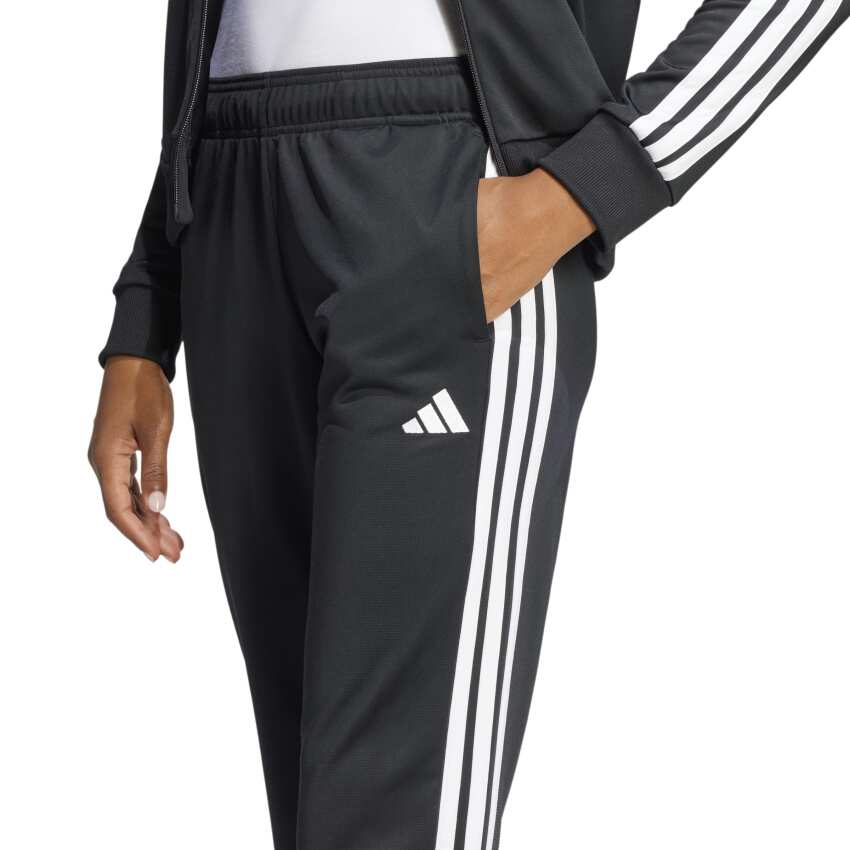 Adidas Essentials 3-Stripes Siyah Kadın Eşofman Takımı - 5