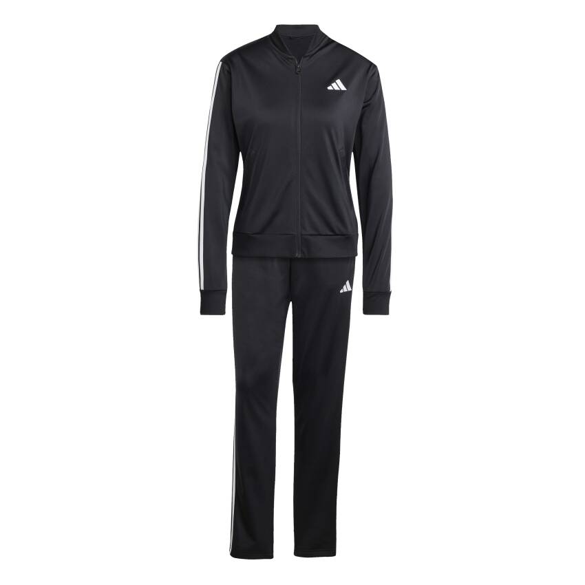 Adidas Essentials 3-Stripes Siyah Kadın Eşofman Takımı - 8