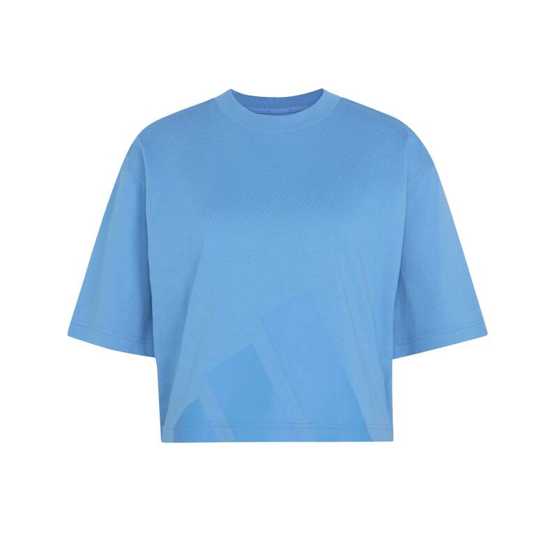 Adidas Essentials Big Logo Boyfriend Mavi Kadın Tshirt - 6