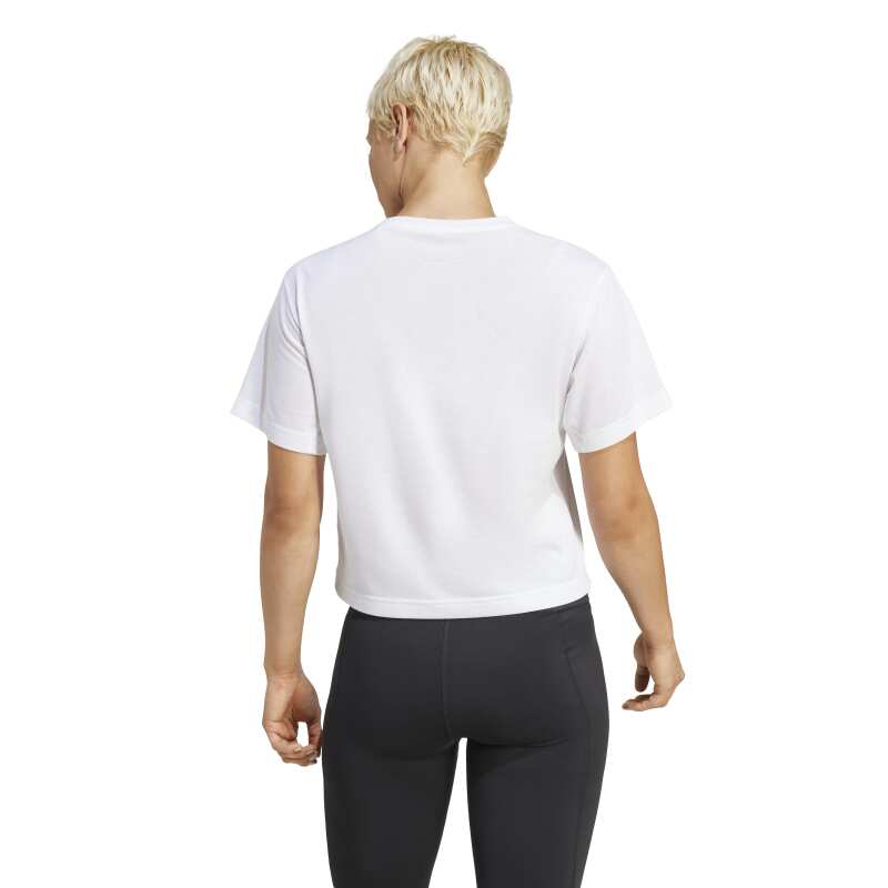 Adidas Essentials Big Logo Performance Beyaz Kadın Tshirt - 2