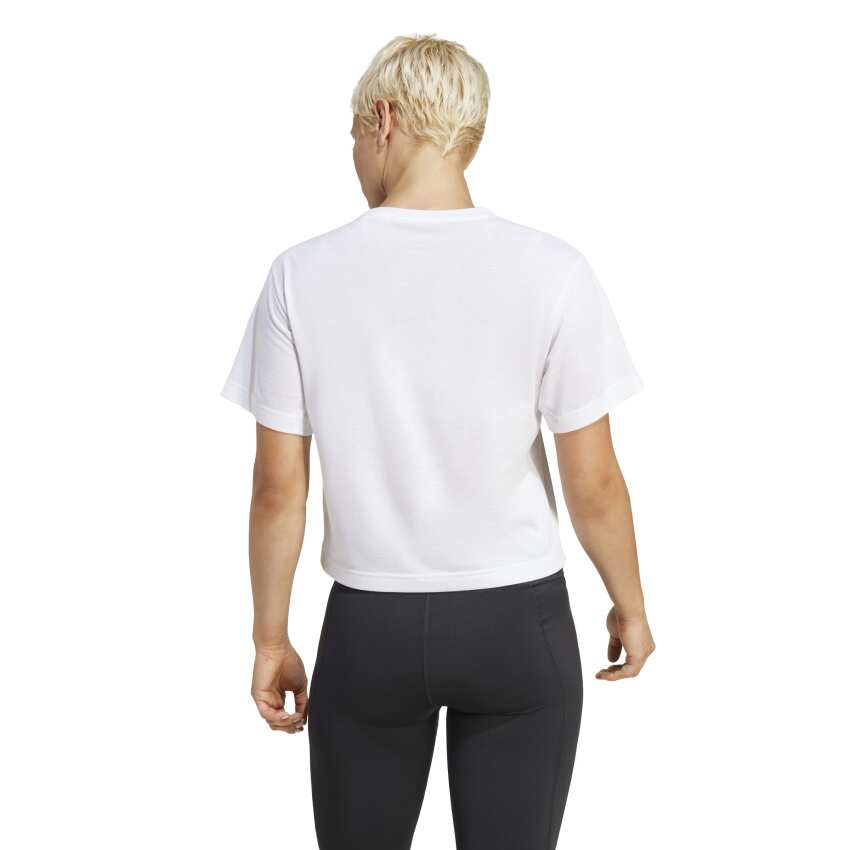 Adidas Essentials Big Logo Performance Beyaz Kadın Tshirt - 2