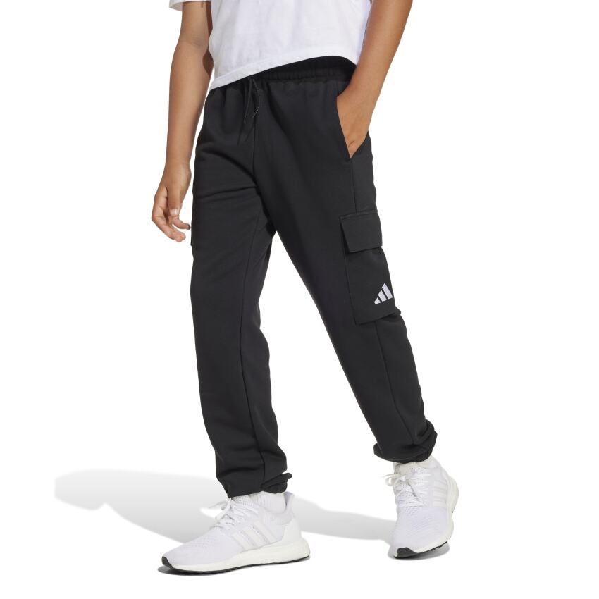 Adidas Essentials Cargo Jogger Siyah Çocuk Eşofman Altı - 1