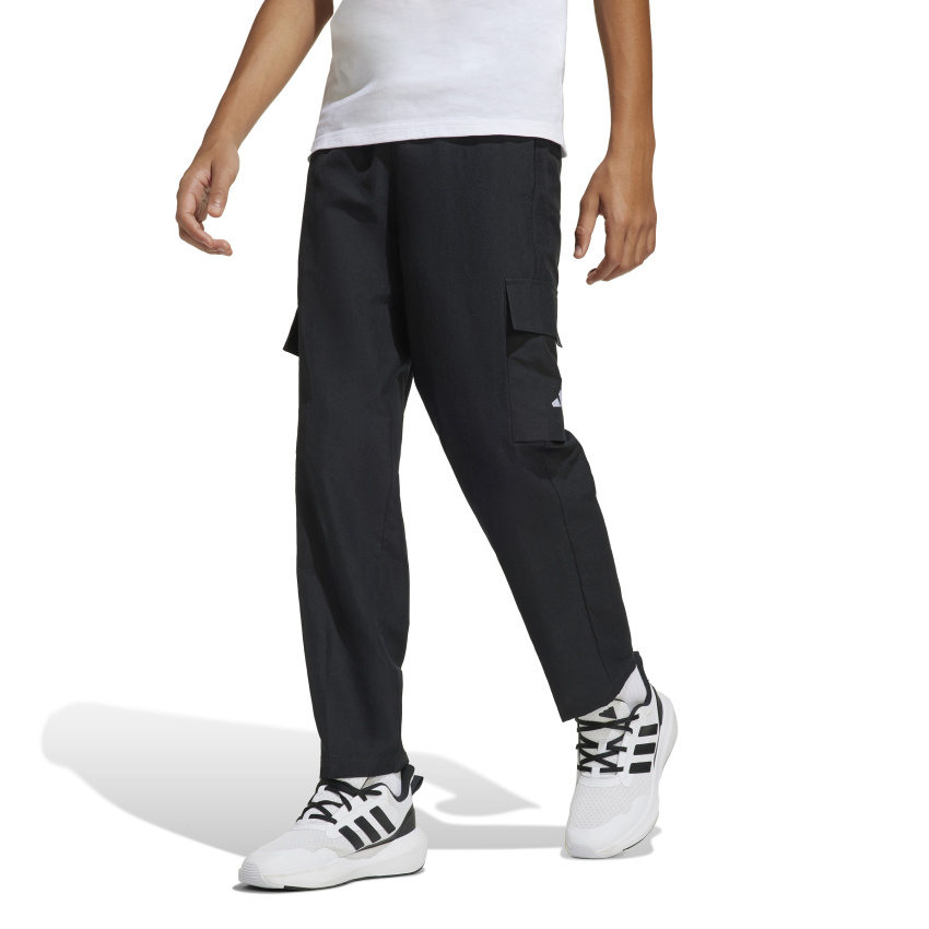 Adidas Essentials Climacool Siyah Çocuk Eşofman Altı - 3