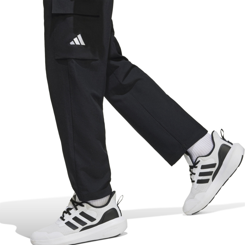 Adidas Essentials Climacool Siyah Çocuk Eşofman Altı - 6