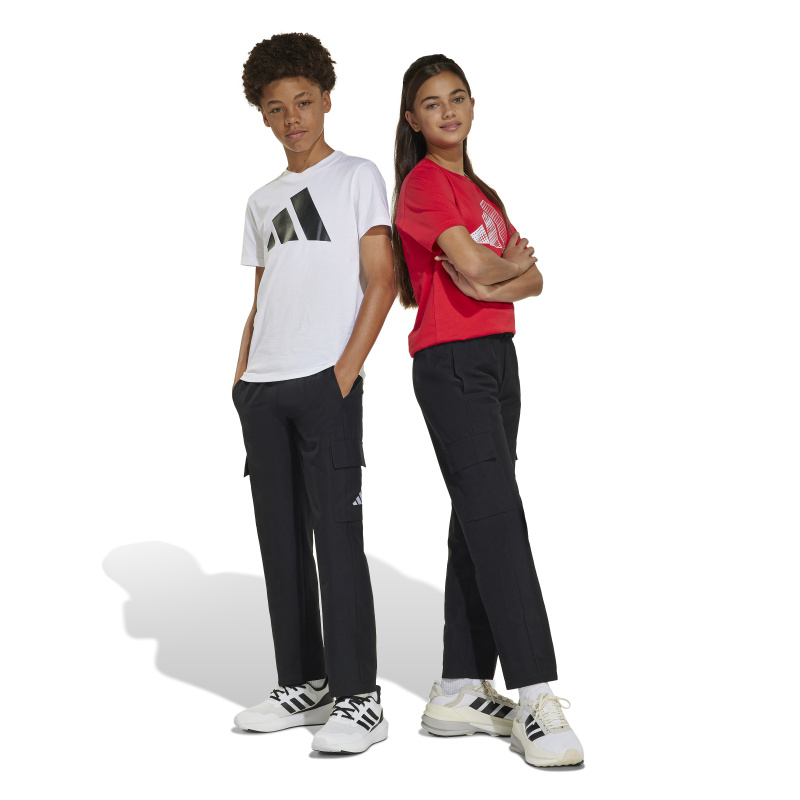 Adidas Essentials Climacool Siyah Çocuk Eşofman Altı - 9