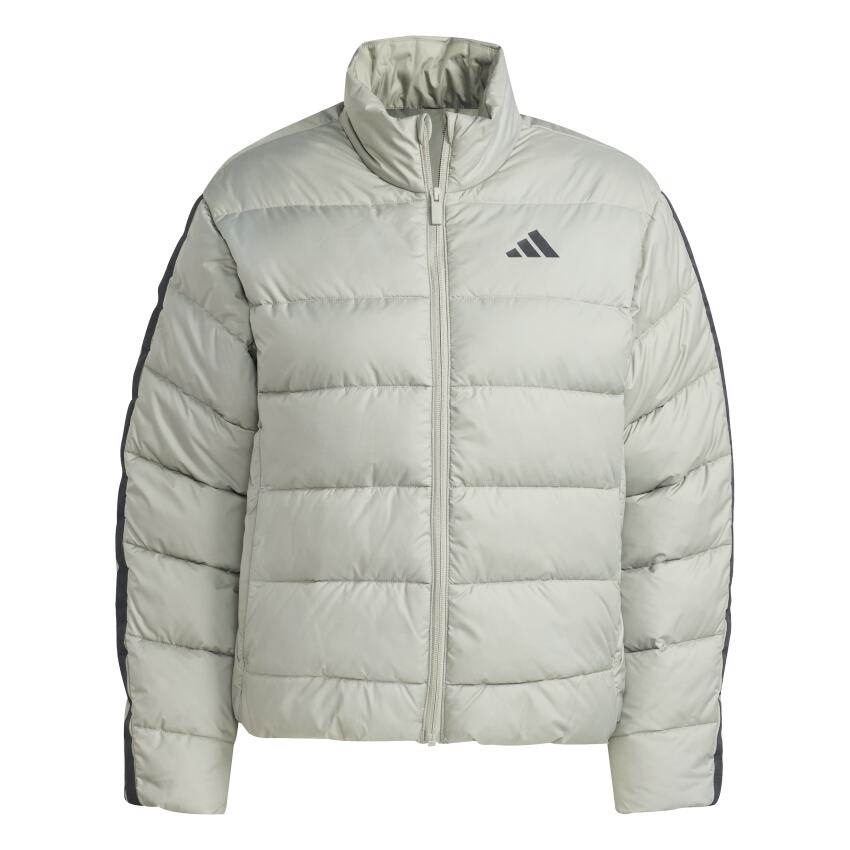Adidas Essentials Climawarm 3-Stripes Gri Kadın Mont - 1