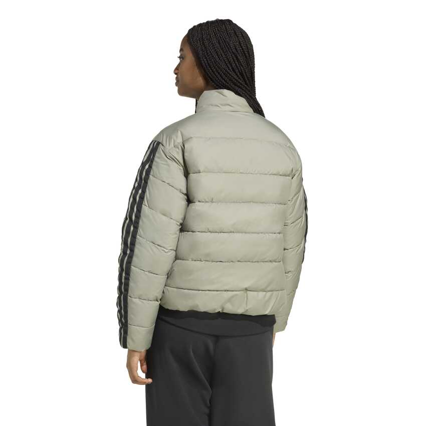 Adidas Essentials Climawarm 3-Stripes Gri Kadın Mont - 2