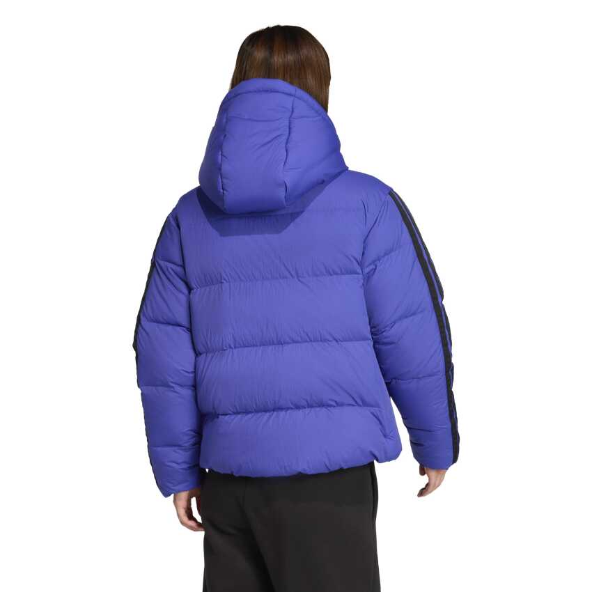 Adidas Essentials Climawarm 3-Stripes Puffer Mavi Kadın Mont - 2