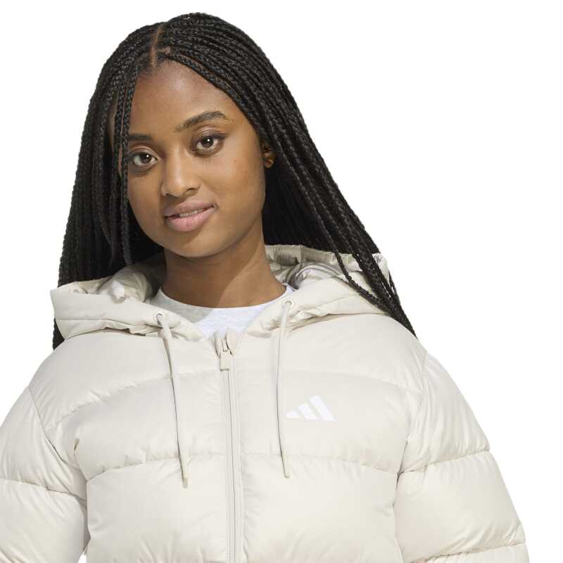 Adidas Essentials Climawarm Bej Kadın Mont - 6