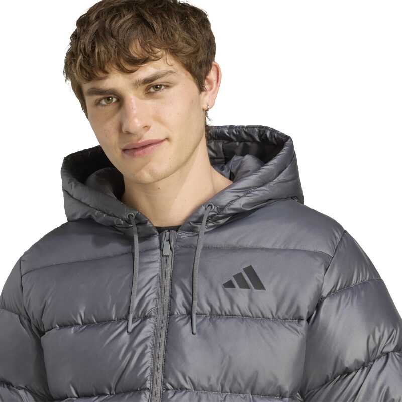Adidas Essentials Climawarm Gri Erkek Mont - 5