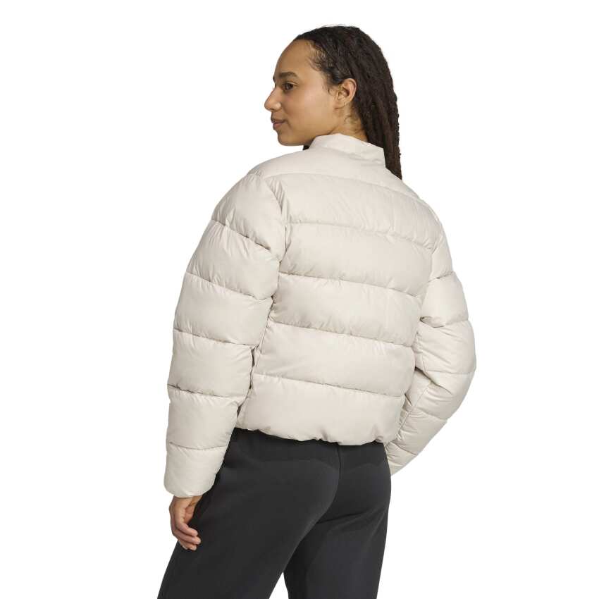 Adidas Essentials Climawarm Synthetic Down Puffer Bej Kadın Mont - 2