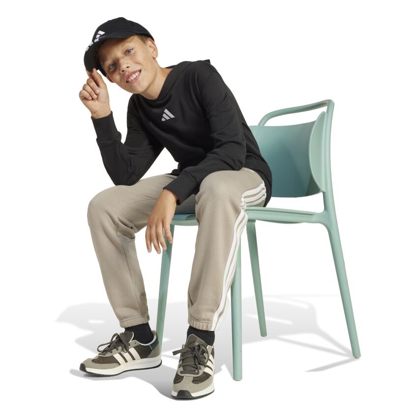 Adidas Essentials Siyah Çocuk Sweatshirt - 4