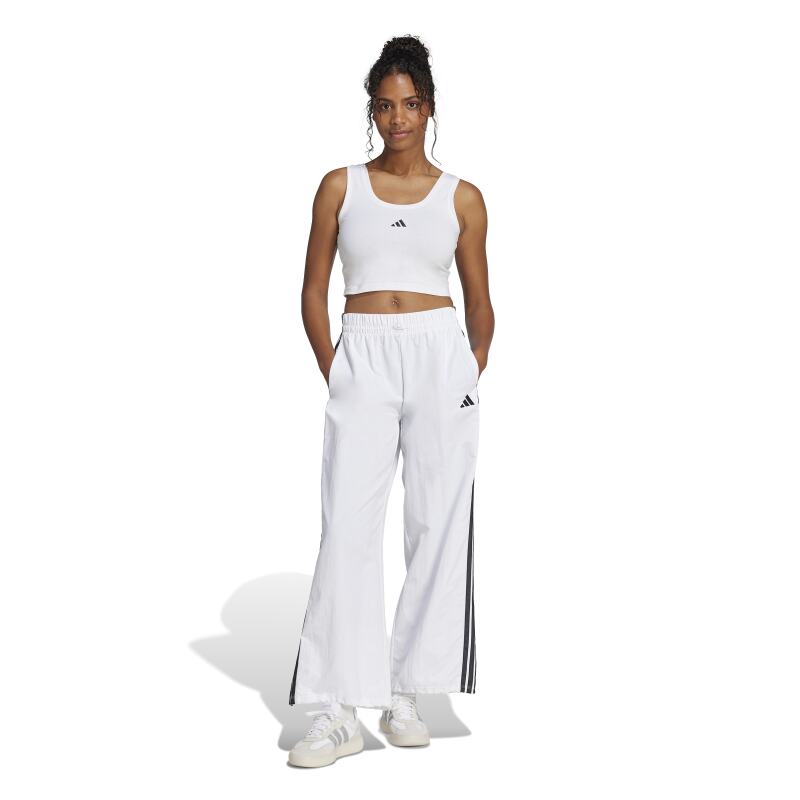 Adidas Essentials Small Logo Cotton Lifestyle Beyaz Kadın Tshirt - 5