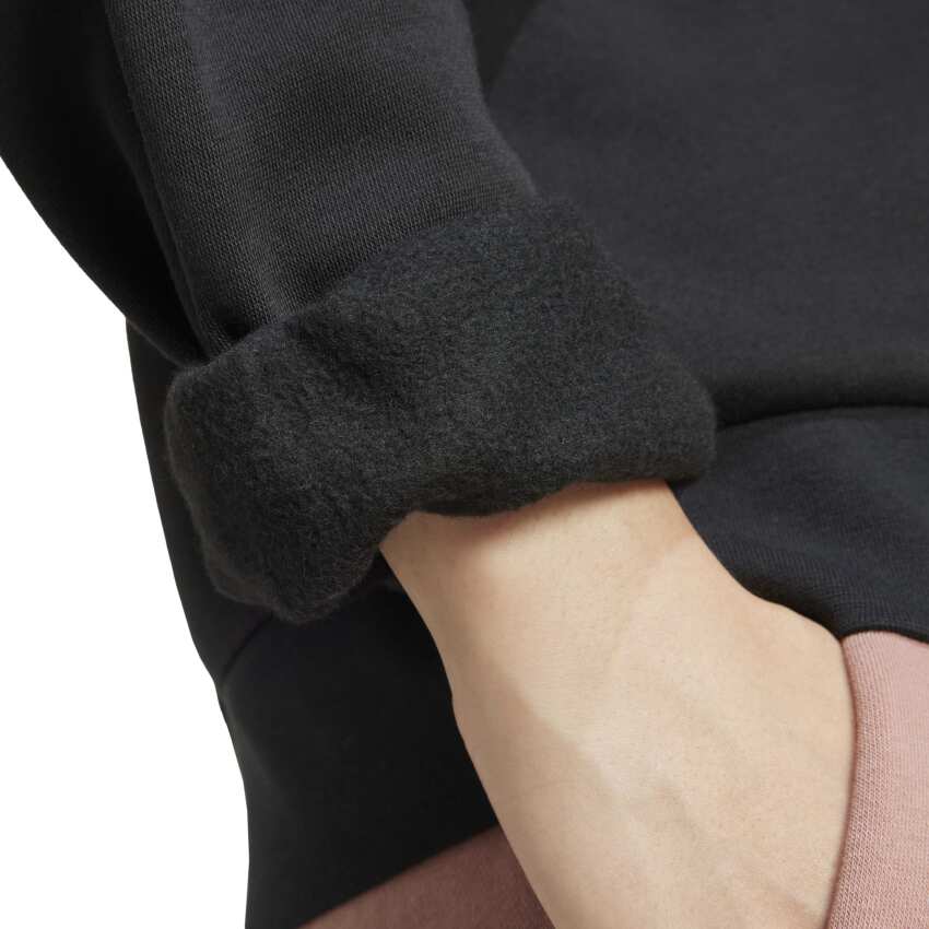 Adidas Essentials Small Logo Feelcozy Siyah Kadın Sweatshirt - 6