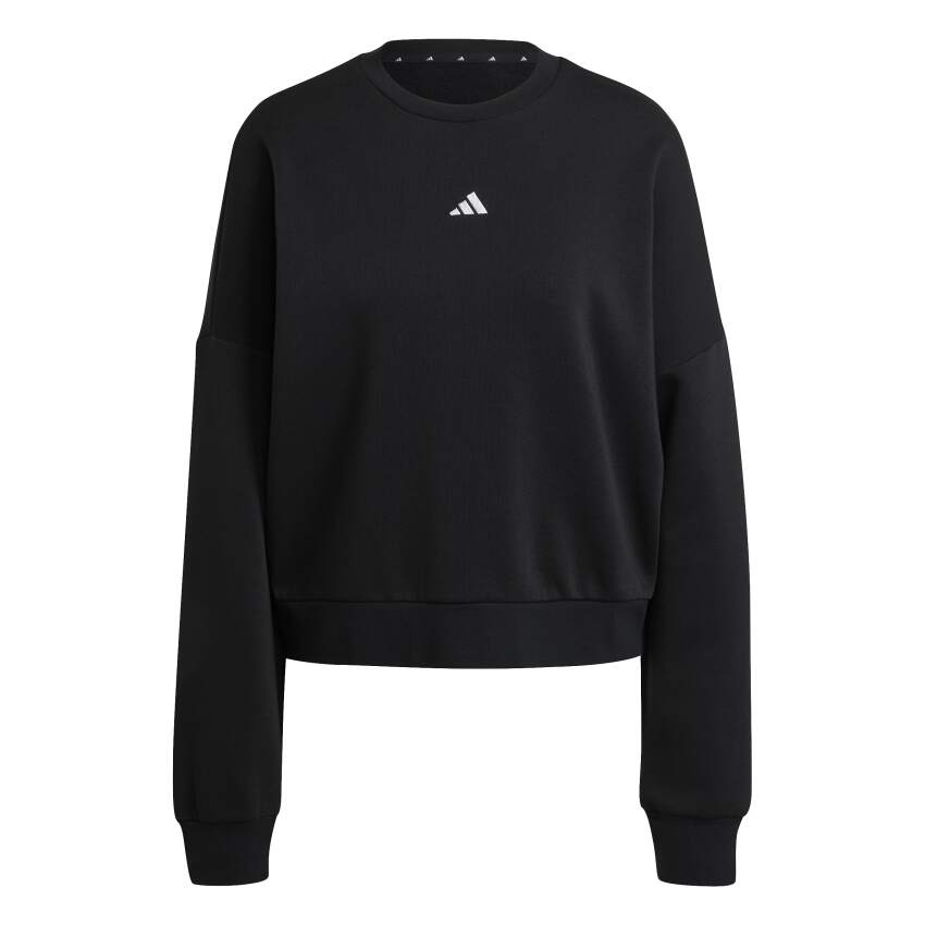 Adidas Essentials Small Logo Feelcozy Siyah Kadın Sweatshirt - 6
