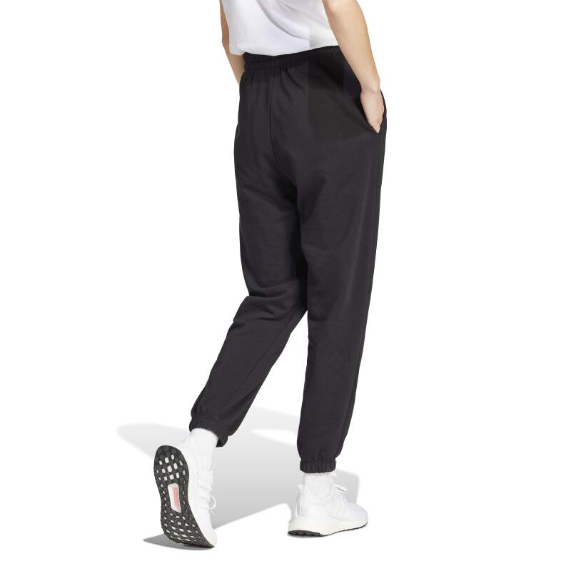 Adidas Essentials Small Logo French Terry Cuffed Siyah Kadın Eşofman Altı - 2