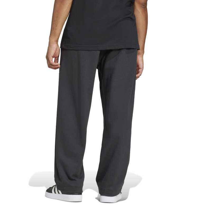 Adidas Essentials Wide Leg 3 Bar Logo Siyah Erkek Eşofman Altı - Adidas (1)