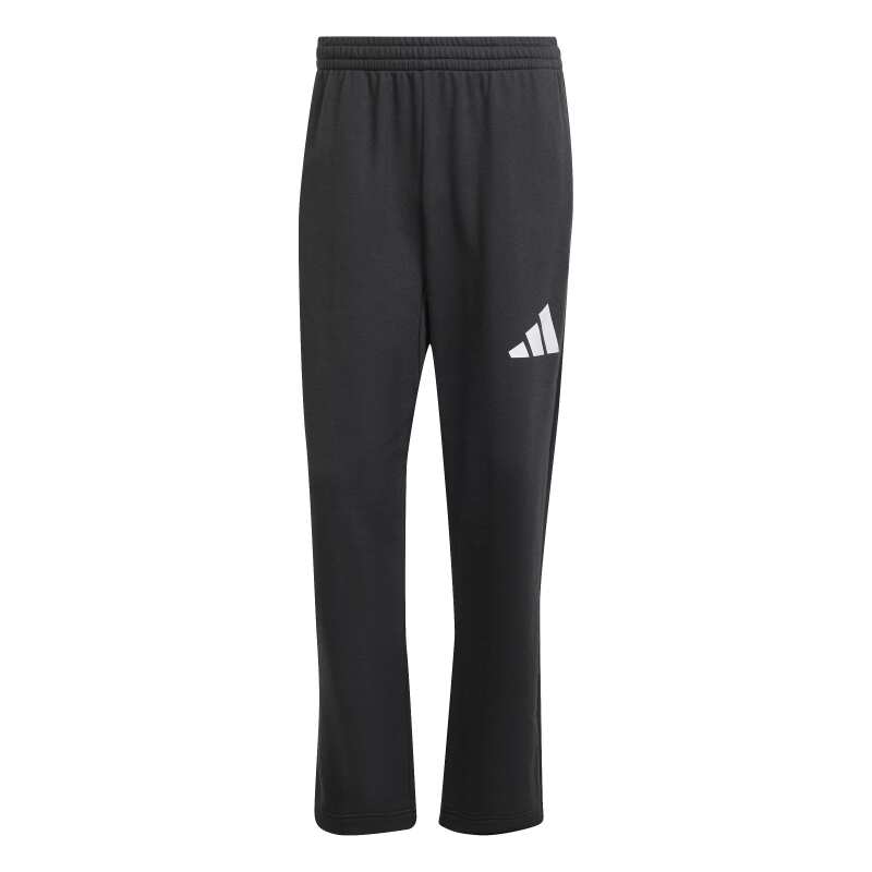 Adidas Essentials Wide Leg 3 Bar Logo Siyah Erkek Eşofman Altı - 6
