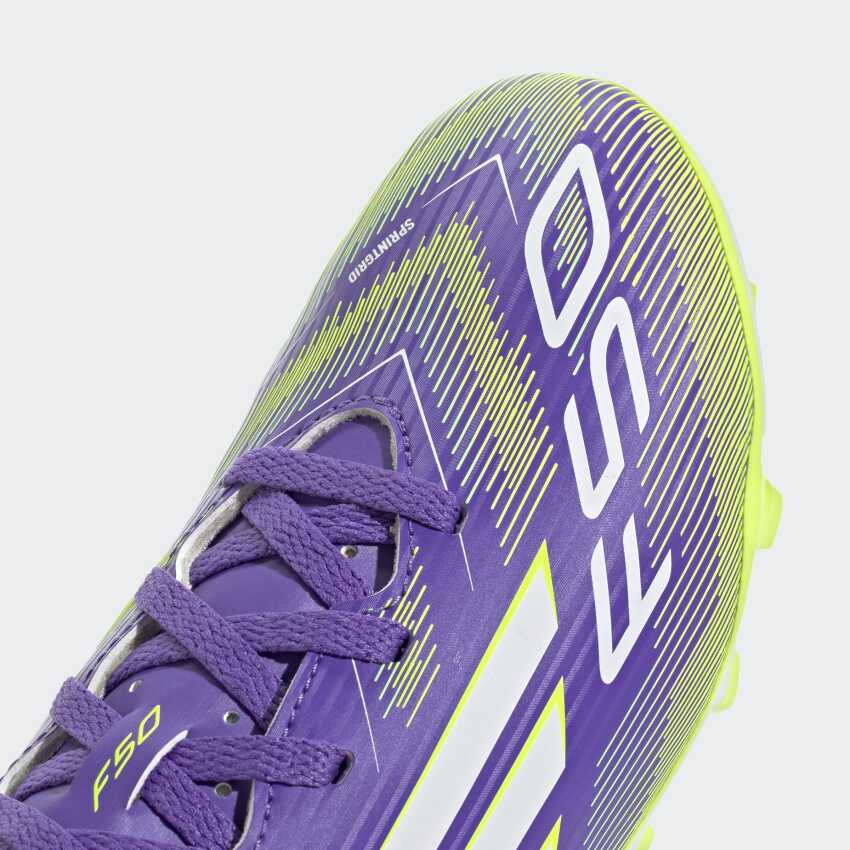 Adidas F50 Club Fg/Mg Mor Çocuk Krampon - 7