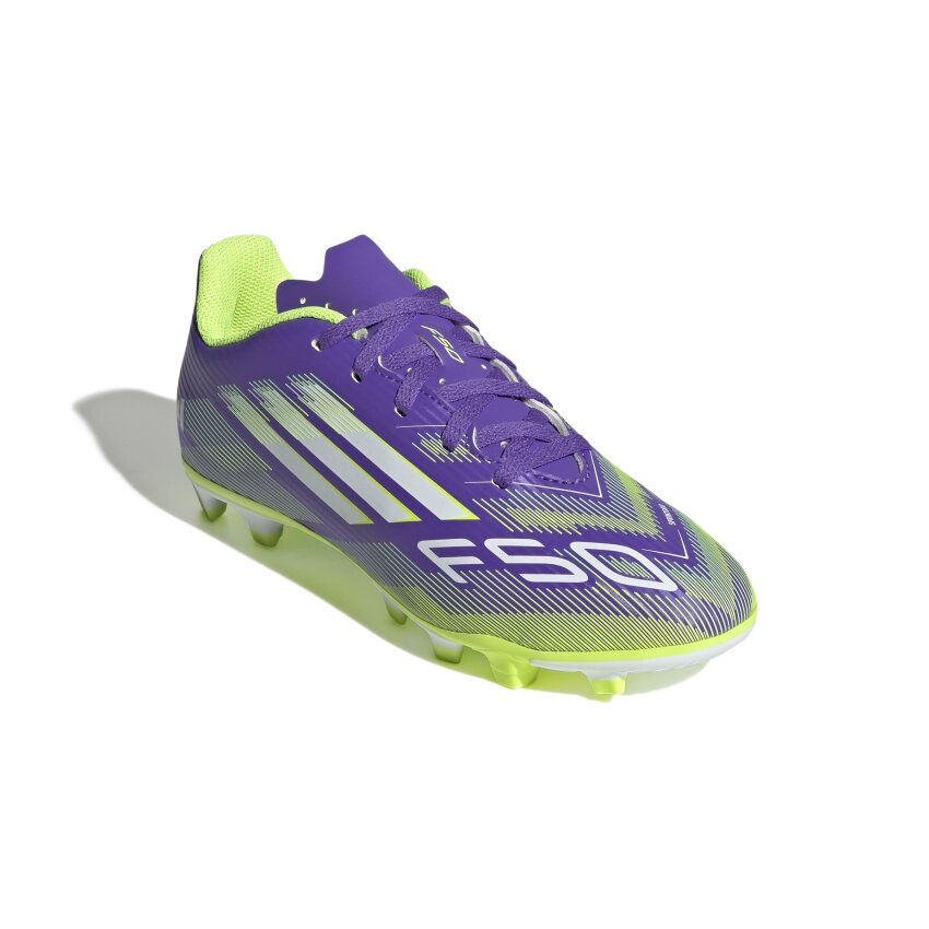 Adidas F50 Club Fg/Mg Mor Çocuk Krampon - 6