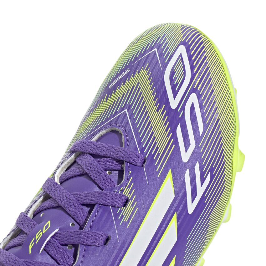 Adidas F50 Club Fg/Mg Mor Çocuk Krampon - 8
