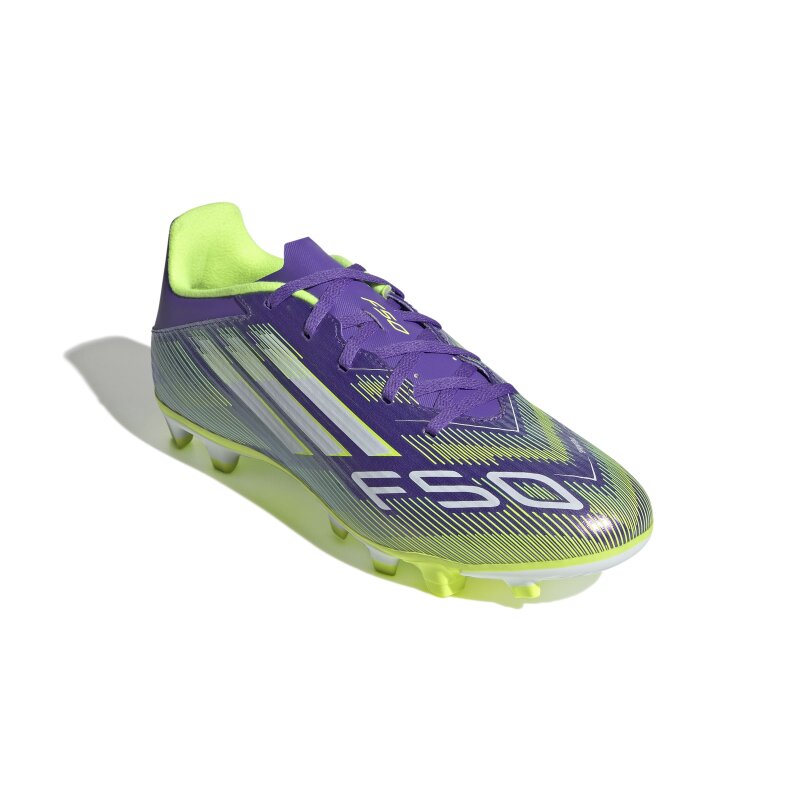 Adidas F50 Club Fg/Mg Mor Erkek Krampon - 5
