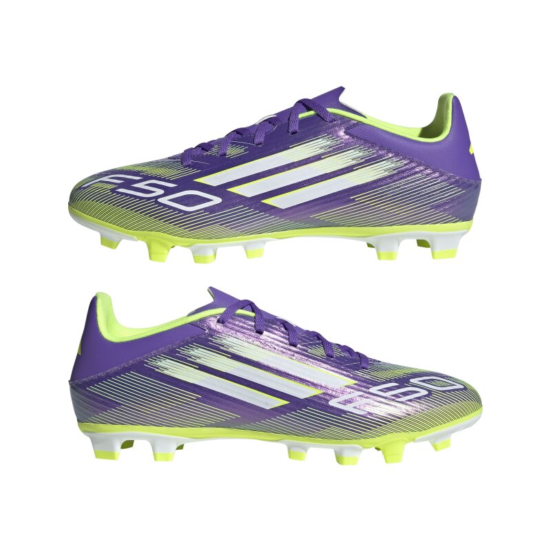 Adidas F50 Club Fg/Mg Mor Erkek Krampon - 9
