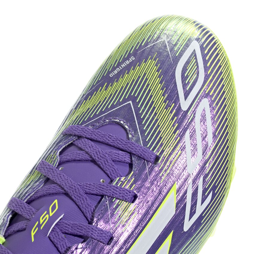 Adidas F50 Club Fg/Mg Mor Erkek Krampon - 7