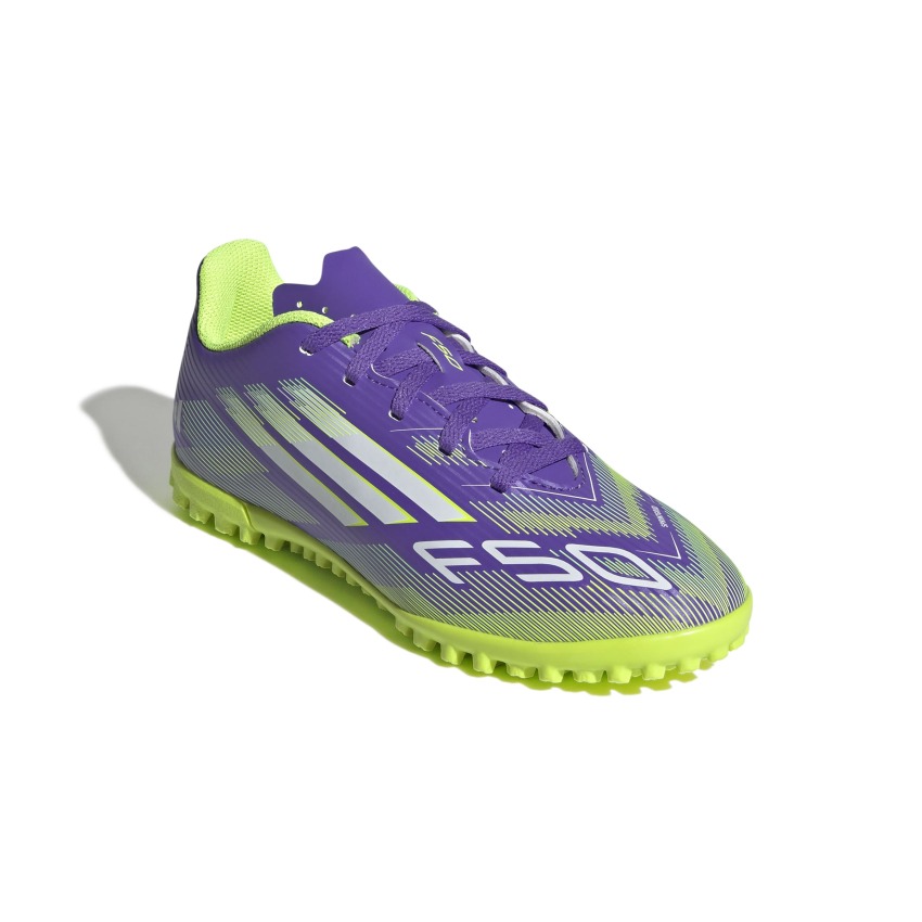 Adidas F50 Club Mor Çocuk Halı Saha Ayakkabısı - 5