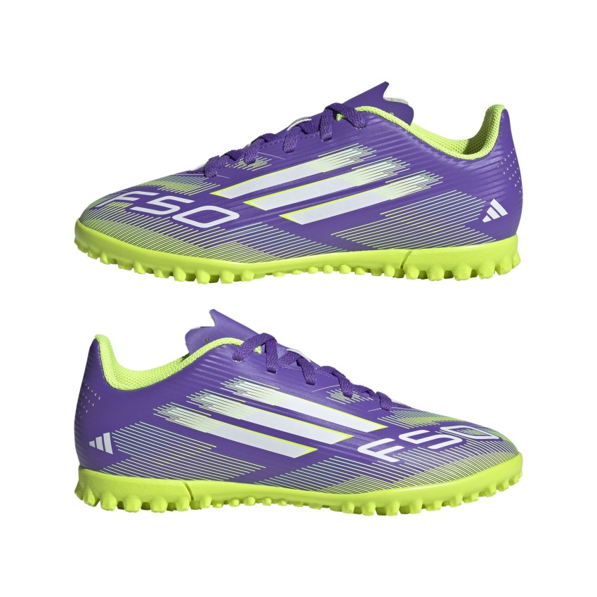 Adidas F50 Club Mor Çocuk Halı Saha Ayakkabısı - 9