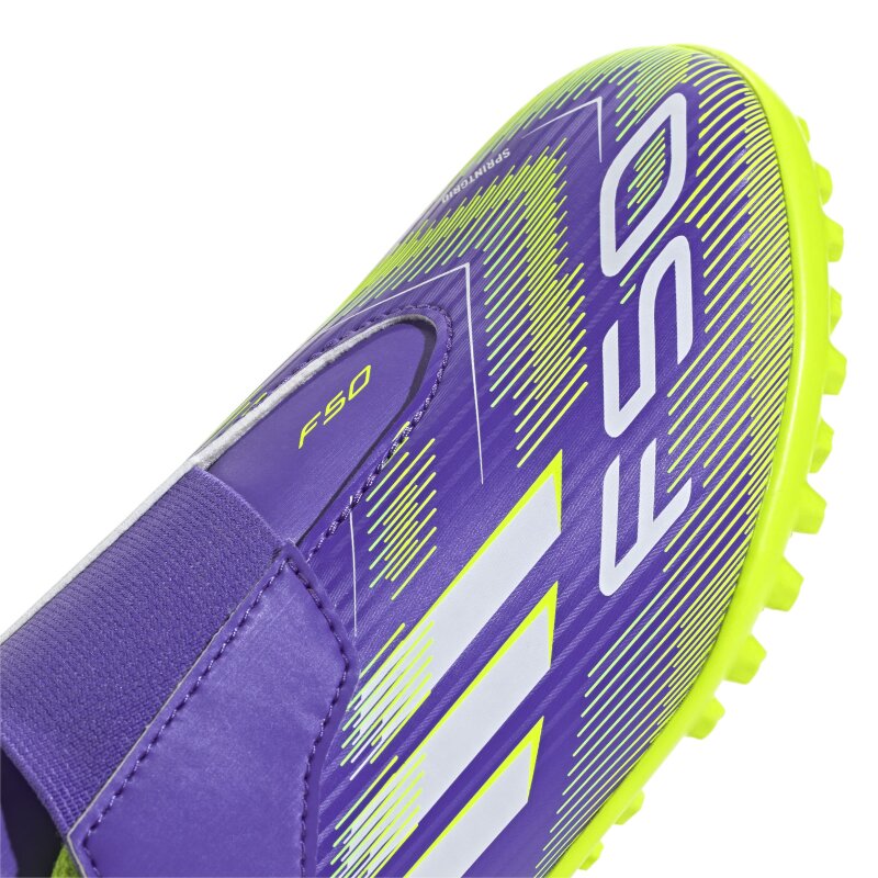 Adidas F50 Club Mor Çocuk Halı Saha Ayakkabısı - 7