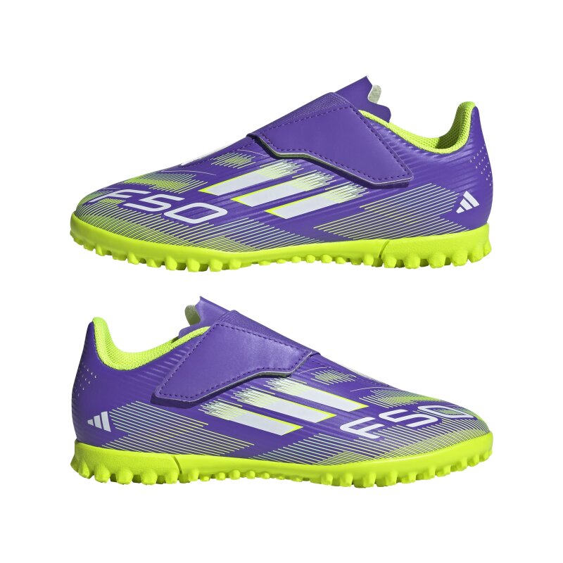 Adidas F50 Club Mor Çocuk Halı Saha Ayakkabısı - 9