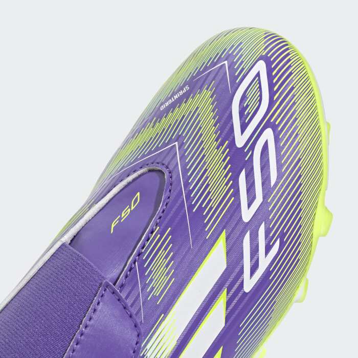 Adidas F50 Club Vel Mor Çocuk Krampon - 7