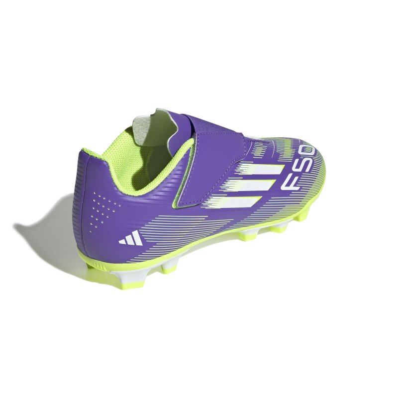 Adidas F50 Club Vel Mor Çocuk Krampon - 6