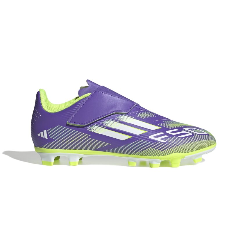 Adidas F50 Club Vel Mor Çocuk Krampon - 1