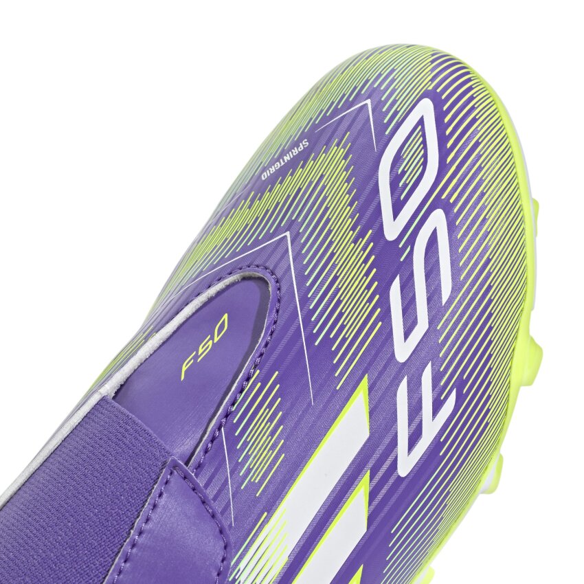 Adidas F50 Club Vel Mor Çocuk Krampon - 7