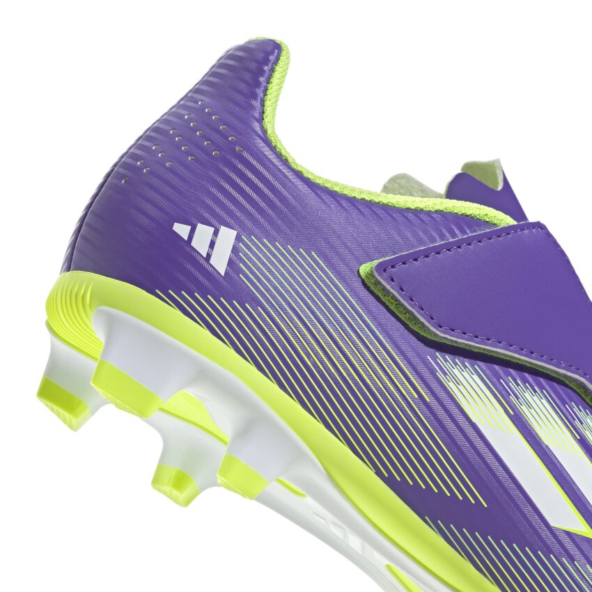 Adidas F50 Club Vel Mor Çocuk Krampon - 8
