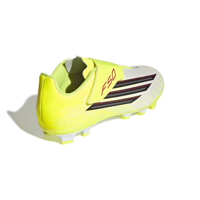 Adidas F50 Club Velcro Fg/Mg Sarı Çocuk Krampon - 7