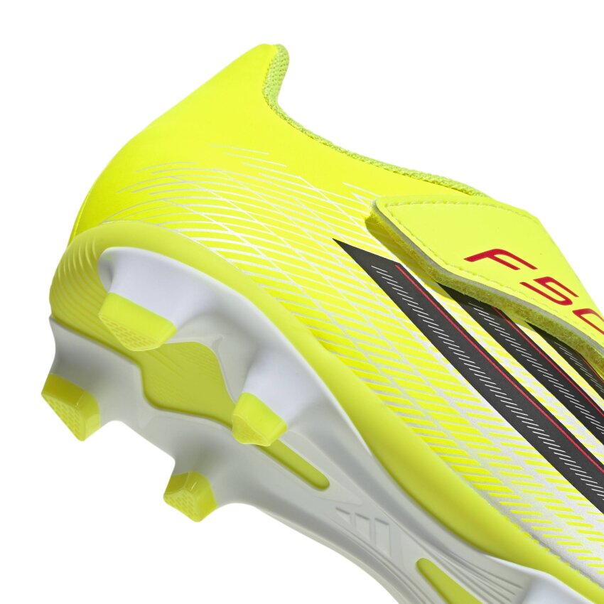 Adidas F50 Club Velcro Fg/Mg Sarı Çocuk Krampon - 10