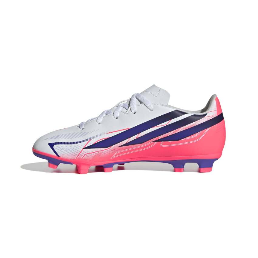 Adidas F50 Hyperfast Club Fg/Mg J Beyaz Çocuk Krampon - 2