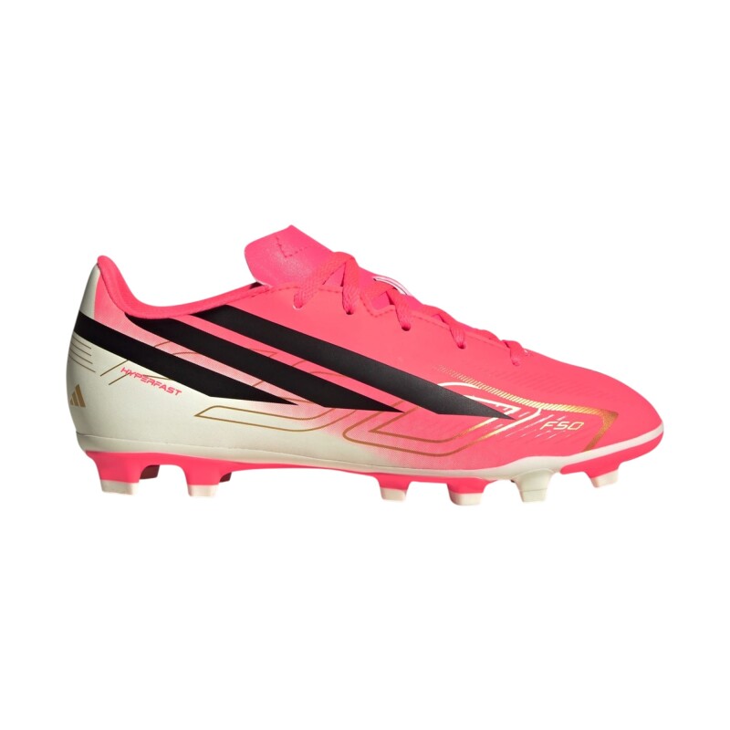Adidas F50 Hyperfast Club Fg/Mg Pembe Çocuk Krampon - 1