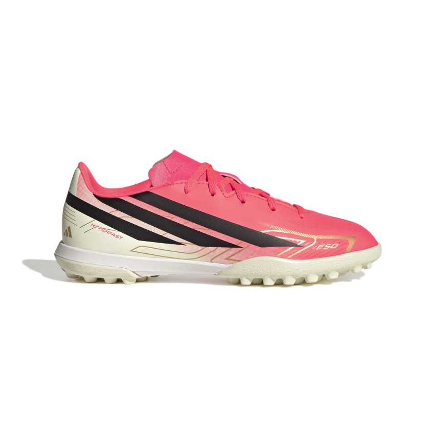 Adidas F50 Hyperfast Club Tf Pembe Çocuk Halı Saha Ayakkabısı - 1