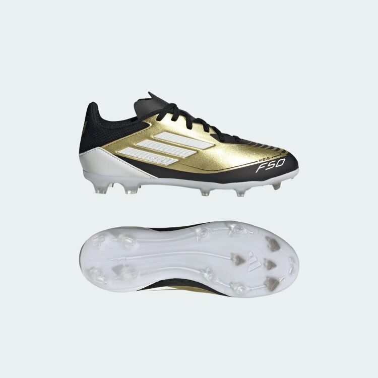 Adidas F50 LEAGUE FG/MG J MESSI SARI Çocuk Krampon - 3