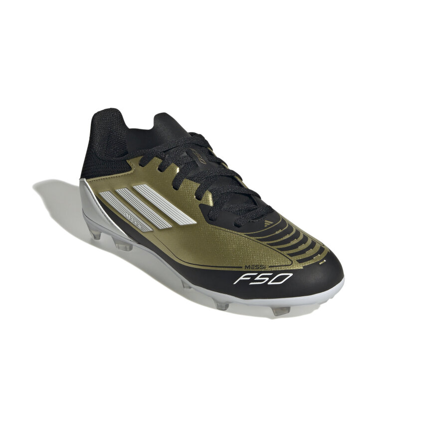Adidas F50 LEAGUE FG/MG J MESSI SARI Çocuk Krampon - 5