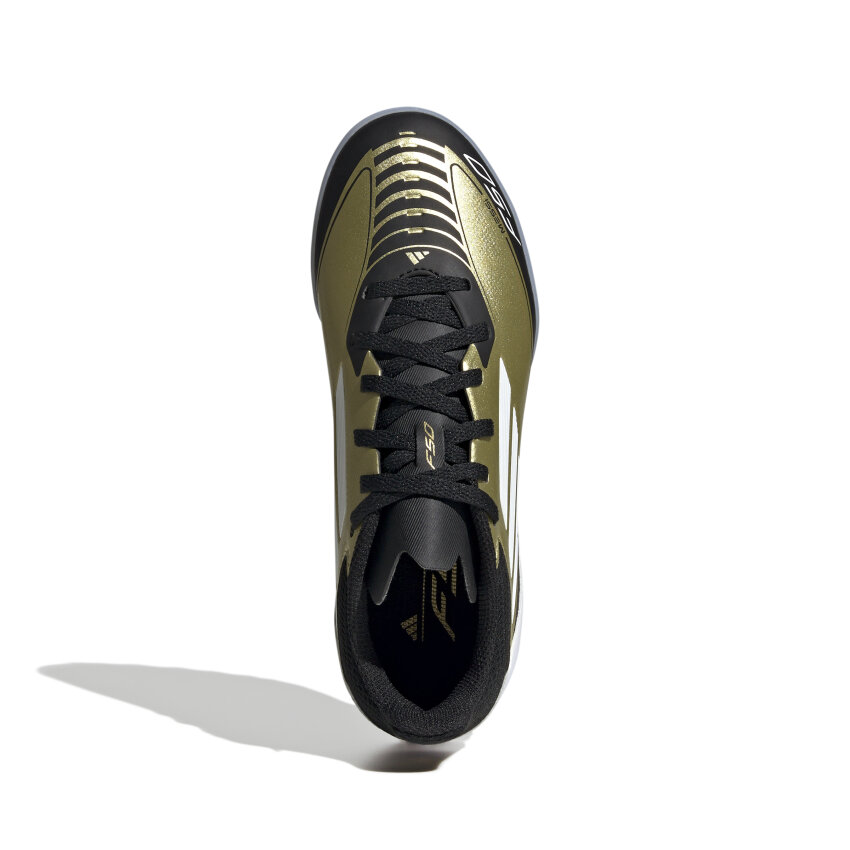Adidas F50 LEAGUE TF J MESSI SARI Çocuk Krampon - 3