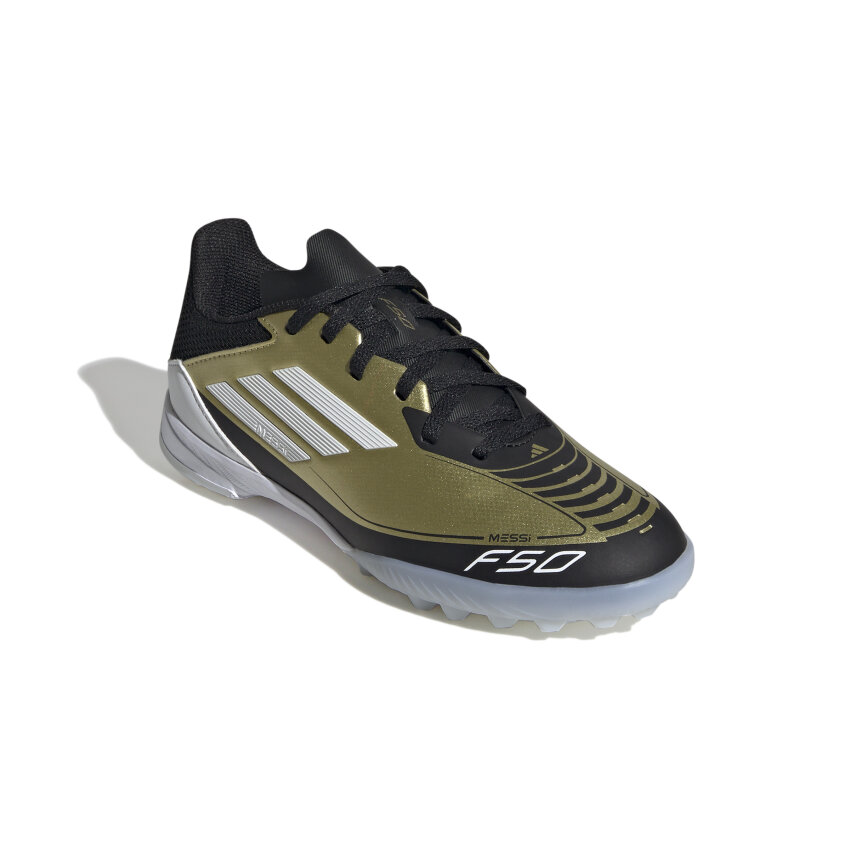 Adidas F50 LEAGUE TF J MESSI SARI Çocuk Krampon - 5