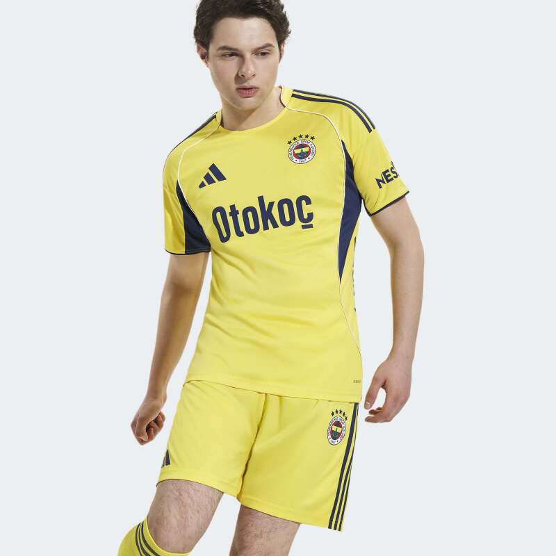 Adidas Fenerbahçe 25/26 Deplasman Sarı Erkek Forma - 4